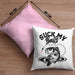 Fischer Karpfen Angler Geschenk Kissen mit Füllung 40x40 Fischer Fisch Suck My Balls Anglergeschenke (Grau) Rosa Trendation