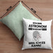 Astronom Geschenk Kissen mit Füllung 40x40 Lustiger Spruch Ich Bin Astronom Warum Weil Ich Es Kann Geschenkidee Bester Astronom Geburtstag (Grau) Grün Trendation