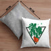Gärtner Geschenk Kissen mit Füllung 40x40 Pflanzen Motiv Design Geschenkidee Garten-Pflege (Grau) Grau Trendation