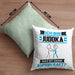 Judoka Kissen mit Füllung 40x40 Geschenk für Judoka Geburtstag Lustiger Spruch Was Ist Deine Superkraft (Grau) Grün Trendation