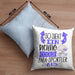 So Sieht Ein Richtig Cooler Para-Sportler Aus Geschenk Kissen mit Füllung 40x40 Lustiger Spruch Geschenkidee (Grau) Blau Trendation