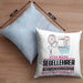 Segellehrer Geschenk Kissen mit Füllung 40x40 Ich Bin Segellehrer Aber Sag Doch Einfach Superheld Lustige Geschenkdiee für Segellehrer (Grau) Blau Trendation