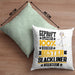 Slackliner Geschenk Lustiger Spruch für Slackliner Geschenkidee Bester Slackliner Der WeltKissen mit Füllung 40x40 (Grau) Grün Trendation