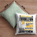 Fußballfan Geschenk Kaffee-Kissen mit Füllung 40x40 Geschenkidee für Fußballfan Ich Bin Fußballfan Ich Kann Es Dir Erklären Jedoch Nicht Für Dich Verstehen Spruch Lustig (Grau) Grün Trendation