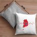 Seoul Kissen mit Füllung 40x40 Geschenk Südkorea South Korea Kpop Geschenkidee (Grau) Grau Trendation