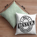Praktikant Kissen mit Füllung 40x40 Geschenk Lustiger Spruch Welt Bester Praktikant (Grau) Grün Trendation