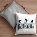 Kissen mit Füllung 40x40 für Parkour Fans Geschenk für Urbanen Sports Sportler Freerunning (Grau) Grau Trendation
