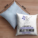 Kletterer Geschenk Kissen mit Füllung 40x40 So Gut Kann Nur Ein Kletterer Aussehen Geschenkidee (Grau) Blau Trendation