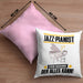 Jazz-Pianist Kissen mit Füllung 40x40 Geschenk für Jazz-Pianist Der Mann Der Alles Kann Geschenkidee zum Geburtstag (Grau) Rosa Trendation