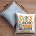 Hundeliebhaber Kissen mit Füllung 40x40 So Sieht Ein Richtig Cooler Hundeliebhaber Aus Geschenk Lustiger Spruch Geschenkidee (Grau) Blau Trendation