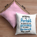 Bochum Kissen mit Füllung 40x40 Geschenk Bochumer Geschenkidee Niemand Ist Perfekt Aber Als Bochumer (Grau) Rosa Trendation