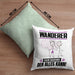 Wandern Kissen mit Füllung 40x40 Geschenk für Wandern Der Mann Der Alles Kann Geschenkidee zum Geburtstag (Grau) Grün Trendation