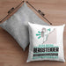 Bergsteiger Geschenk Kissen mit Füllung 40x40 Ich Bin Bergsteiger Aber Sag Doch Einfach Superheld Lustige Geschenkdiee für Bergsteiger (Grau) Grau Trendation