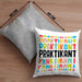 Praktikant Kissen mit Füllung 40x40 Geschenk Für Praktikanten Geschenkidee (Grau) Grau Trendation