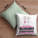 Spaziergänger Geschenk Kissen mit Füllung 40x40 Ich Bin Spaziergänger Aber Sag Doch Einfach Superheld Lustige Geschenkdiee für Spaziergänger (Grau) Grün Trendation