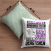 Hundeaussteller Geschenk Kaffee-Kissen mit Füllung 40x40 Geschenkidee für Hundeaussteller Ich Bin Hundeaussteller Ich Kann Es Dir Erklären Jedoch Nicht Für Dich Verstehen Spruch Lustig (Grau) Grün Trendation
