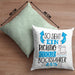 So Sieht Ein Richtig Cooler Bootsfahrer Aus Geschenk Kissen mit Füllung 40x40 Lustiger Spruch Geschenkidee (Grau) Grün Trendation