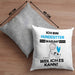 Hundesitter Geschenk Kissen mit Füllung 40x40 Lustiger Spruch Ich Bin Hundesitter Warum Weil Ich Es Kann Geschenkidee Bester Hundesitter Geburtstag (Grau) Grau Trendation