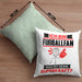 Fußballfan Kissen mit Füllung 40x40 Geschenk für Fußballfan Geburtstag Lustiger Spruch Was Ist Deine Superkraft (Grau) Grün Trendation