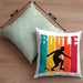 Boule Kissen mit Füllung 40x40 für Boule-Spieler als Geschenkidee Spruch (Grau) Grün Trendation