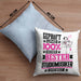 Studiomusiker Geschenk Lustiger Spruch für Studiomusiker Geschenkidee Bester Studiomusiker Der WeltKissen mit Füllung 40x40 (Grau) Blau Trendation