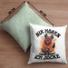 Zocker Geschenk Kissen mit Füllung 40x40 Nix Hören ich Zocke Jungs Jungen Geschenkidee zum Zocken (Grau) Grün Trendation