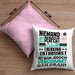Trekking-Enthusiast Geschenk Kissen mit Füllung 40x40 Lustige Geschenkidee für Trekking-Enthusiast Geburtstag Niemand Ist Perfekt Aber Als Trekking-Enthusiast Ist Man Nah Dran (Grau) Rosa Trendation