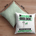 Biologe Kissen mit Füllung 40x40 Geschenk für Biologe Geburtstag Lustiger Spruch Was Ist Deine Superkraft (Grau) Grün Trendation