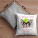 Chihuahua Besitzer Kissen mit Füllung 40x40 Geschenk Lustiger Spruch Geschenkidee Besitzerin Ich Bin Nicht toll Aber Mein Chihuahua Ist Es (Grau) Grau Trendation