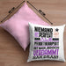 Pferdetherapeut Geschenk Kissen mit Füllung 40x40 Lustige Geschenkidee für Pferdetherapeut Geburtstag Niemand Ist Perfekt Aber Als Pferdetherapeut Ist Man Nah Dran (Grau) Rosa Trendation