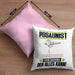 Posaunist Kissen mit Füllung 40x40 Geschenk für Posaunist Der Mann Der Alles Kann Geschenkidee zum Geburtstag (Grau) Rosa Trendation