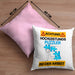Puzzler Kissen mit Füllung 40x40 Geschenk Lustiger Spruch Geschenkidee für Puzzler Achtung Hochleistungs Puzzler Bei Der Arbeit (Grau) Rosa Trendation