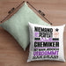 Chemiker Geschenk Kissen mit Füllung 40x40 Lustige Geschenkidee für Chemiker Geburtstag Niemand Ist Perfekt Aber Als Chemiker Ist Man Nah Dran (Grau) Grün Trendation