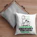 Hundebedarfsverkäufer Geschenk Kissen mit Füllung 40x40 So Gut Kann Nur Ein Hundebedarfsverkäufer Aussehen Geschenkidee (Grau) Grau Trendation