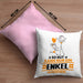 Enkel Geschenk Kissen mit Füllung 40x40 So Gut Kann Nur Ein Enkel Aussehen Geschenkidee (Grau) Rosa Trendation