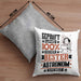 Astronom Geschenk Lustiger Spruch für Astronom Geschenkidee Bester Astronom Der WeltKissen mit Füllung 40x40 (Grau) Grau Trendation