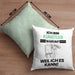 Künstler Geschenk Kissen mit Füllung 40x40 Lustiger Spruch Ich Bin Künstler Warum Weil Ich Es Kann Geschenkidee Bester Künstler Geburtstag (Grau) Grün Trendation