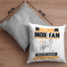 Indie-Fan Kissen mit Füllung 40x40 Geschenk für Indie-Fan Geburtstag Lustiger Spruch Was Ist Deine Superkraft (Grau) Grau Trendation