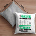 Gärtner Kissen mit Füllung 40x40 mit Spruch Garten Hobbygärtner Geschenk Lustig Gärtnerin Geschenkidee (Grau) Grau Trendation