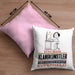 Klangkünstler Geschenk Kissen mit Füllung 40x40 Ich Bin Klangkünstler Aber Sag Doch Einfach Superheld Lustige Geschenkdiee für Klangkünstler (Grau) Rosa Trendation