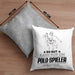 Polo-Spieler Geschenk Kissen mit Füllung 40x40 So Gut Kann Nur Ein Polo-Spieler Aussehen Geschenkidee (Grau) Grau Trendation