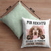 Cocker Spaniel Besitzer Kissen mit Füllung 40x40 Geschenk Lustiger Spruch Geschenkidee Mir Reichts Ich Geh Zu Meinem Cocker Spaniel (Grau) Grün Trendation