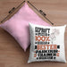 Parkour-Trainer Geschenk Lustiger Spruch für Parkour-Trainer Geschenkidee Bester Parkour-Trainer Der WeltKissen mit Füllung 40x40 (Grau) Rosa Trendation
