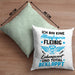 Altenpflegerin Kissen mit Füllung 40x40 Geschenk Altenpflege Geschenkidee Liebenswert und Total Bekloppt Altenheim (Grau) Grün Trendation
