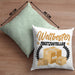 Paketzusteller Geschenk Kissen mit Füllung 40x40 Spruch Weltbester Paketzusteller Postbote (Grau) Grün Trendation
