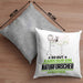 Naturforscher Geschenk Kissen mit Füllung 40x40 So Gut Kann Nur Ein Naturforscher Aussehen Geschenkidee (Grau) Grau Trendation