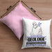 Geologe Geschenk Kissen mit Füllung 40x40 Ich Bin Geologe Aber Sag Doch Einfach Superheld Lustige Geschenkdiee für Geologe (Grau) Rosa Trendation