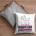 Pferdepfleger Geschenk Kissen mit Füllung 40x40 Ich Bin Pferdepfleger Aber Sag Doch Einfach Superheld Lustige Geschenkdiee für Pferdepfleger (Grau) Grau Trendation