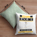 Slackliner Kissen mit Füllung 40x40 Geschenk für Slackliner Geburtstag Lustiger Spruch Was Ist Deine Superkraft (Grau) Grün Trendation