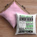 Gewichtheber Geschenk Kaffee-Kissen mit Füllung 40x40 Geschenkidee für Gewichtheber Ich Bin Gewichtheber Ich Kann Es Dir Erklären Jedoch Nicht Für Dich Verstehen Spruch Lustig (Grau) Rosa Trendation